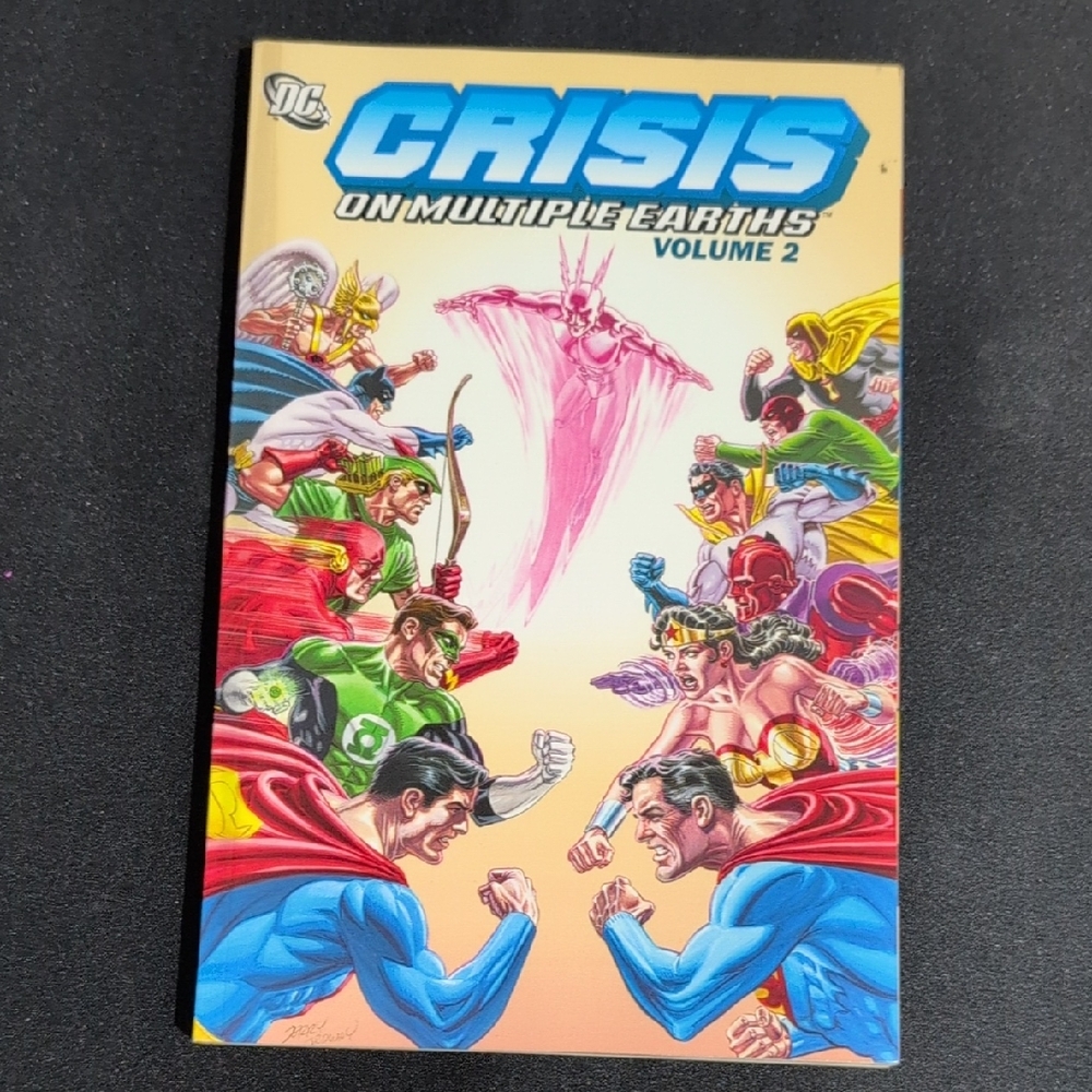 DC Comics Crisis on Multiple Earths Volume 2 - Blue and Red Cover